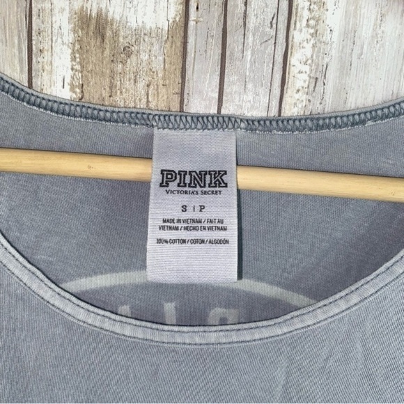 PINK Grey Back Logo Tank - Picture 5 of 5